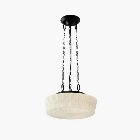 Hailie Vintage French Dome Pendant Light for Living Room