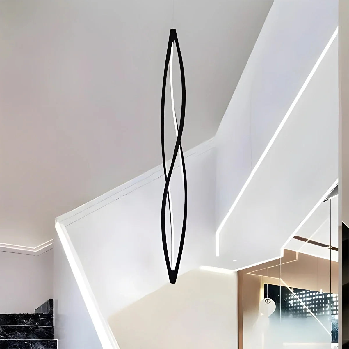 Helix Horizonta & Vertica Pendant Light – detail 17
