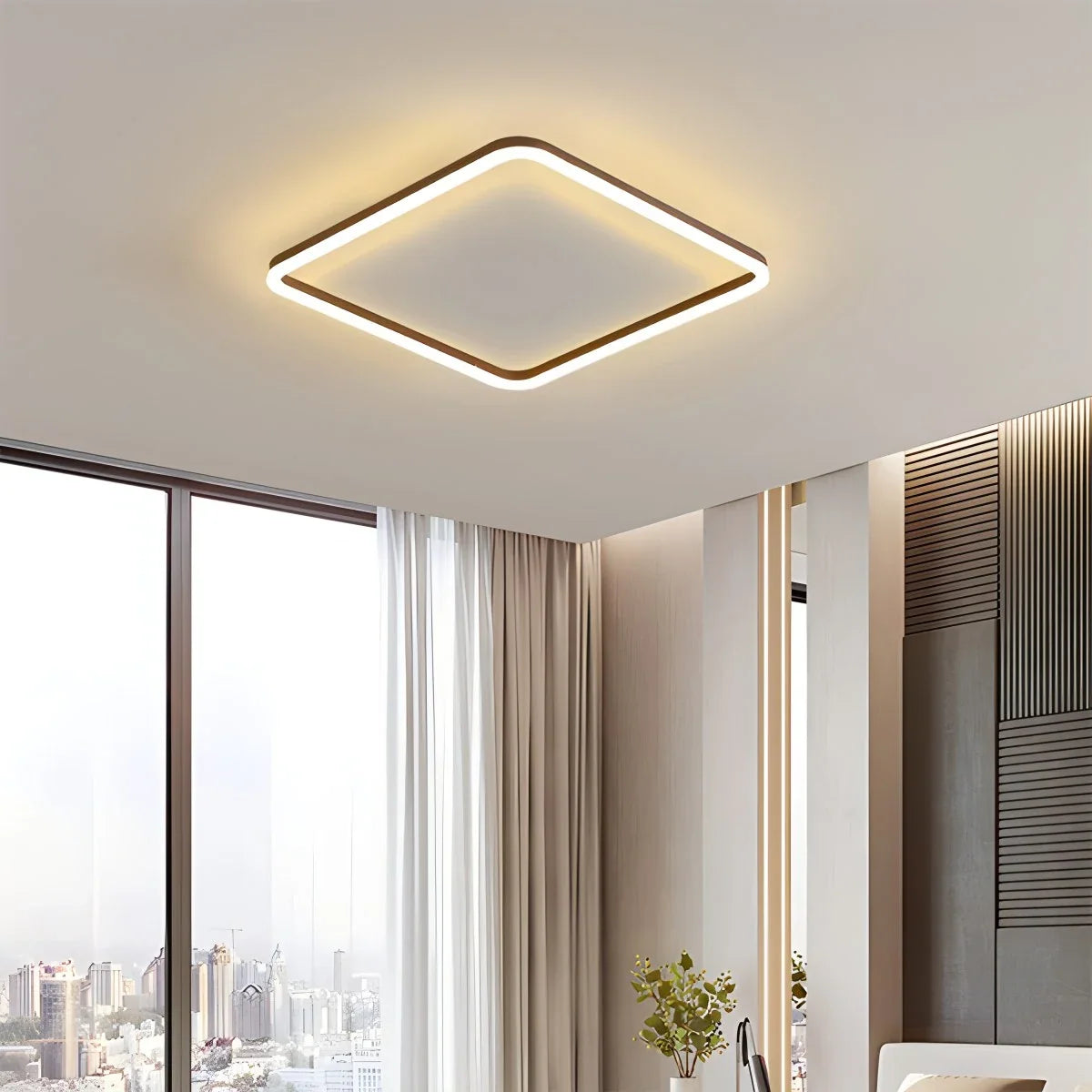 Modern Minimalism LED Square Ceiling Light – detail 13