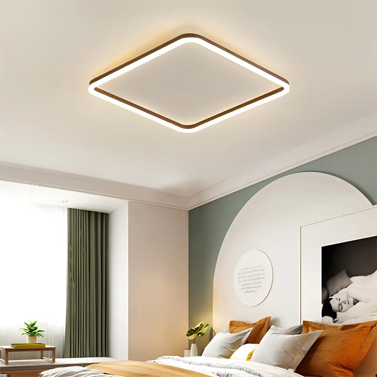 Modern Minimalism LED Square Ceiling Light – detail 14