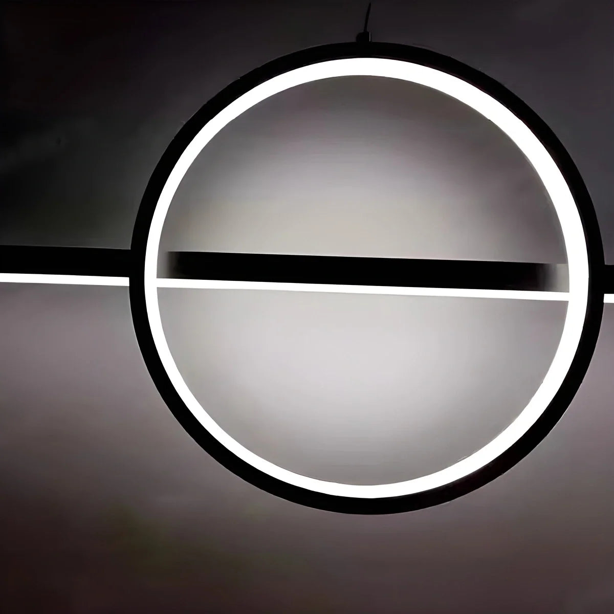 LED Minimalist Long Pendant Light for Kitchen Island – detail 10