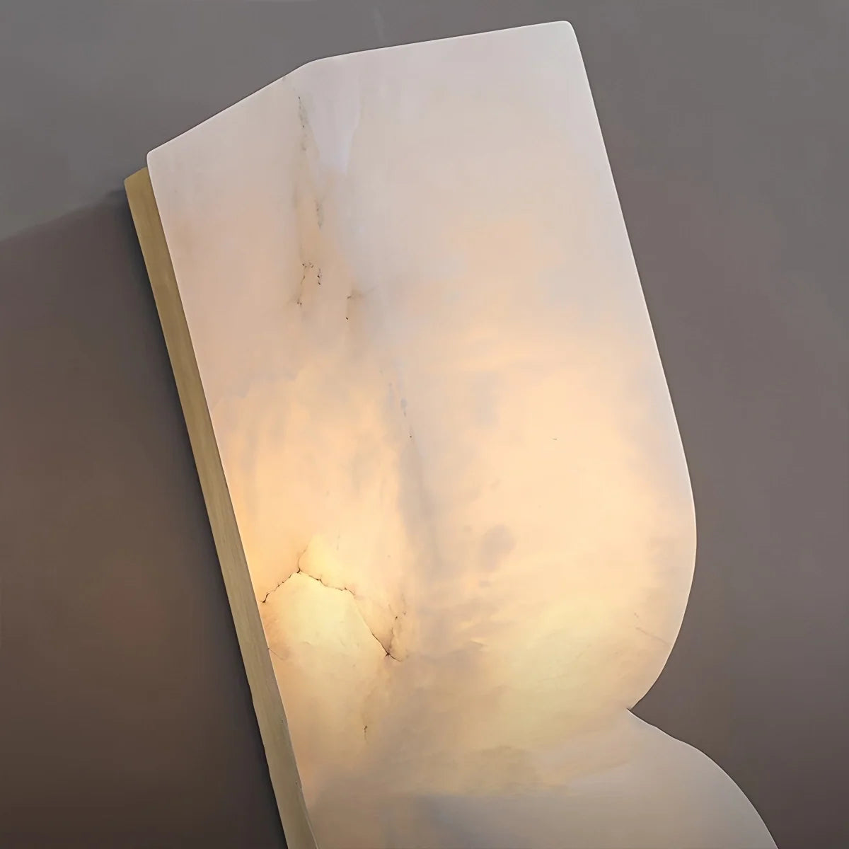 Light Spanish Alabaster Wall Sconce for Hallway – Alabaster detail 14