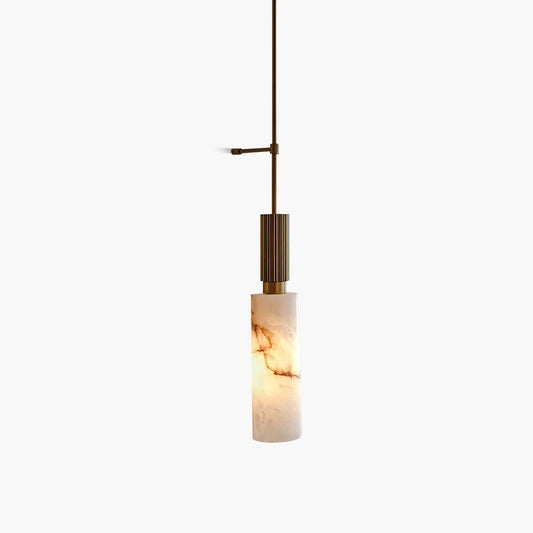 Light Spanish Alabaster Long Strip Wall Lamp