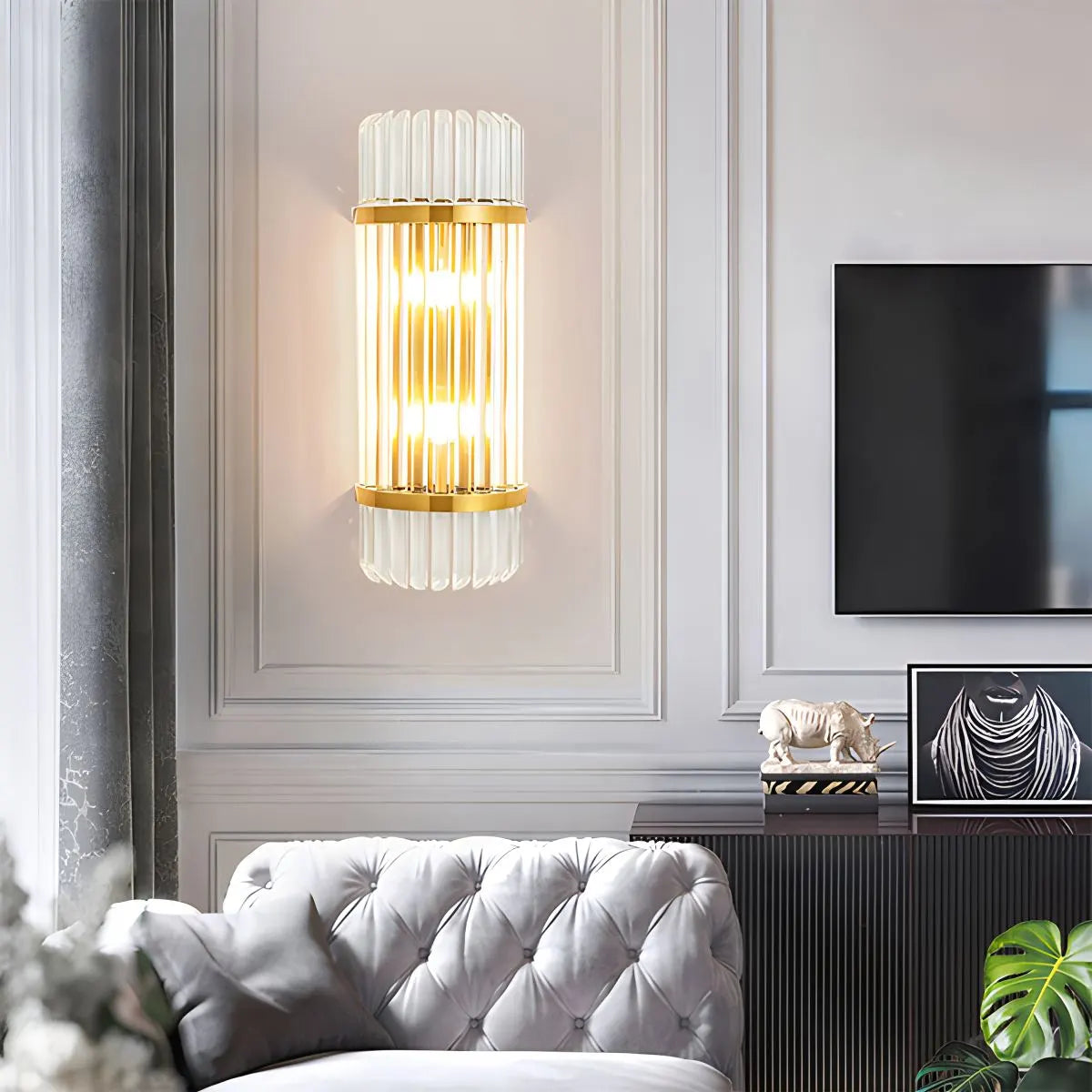 Crystal Glass Wall Sconce – Crystal detail 23