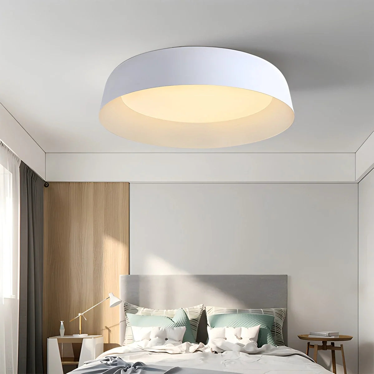 Nordic LED Alloy Ceiling Light for Bedroom – detail 25