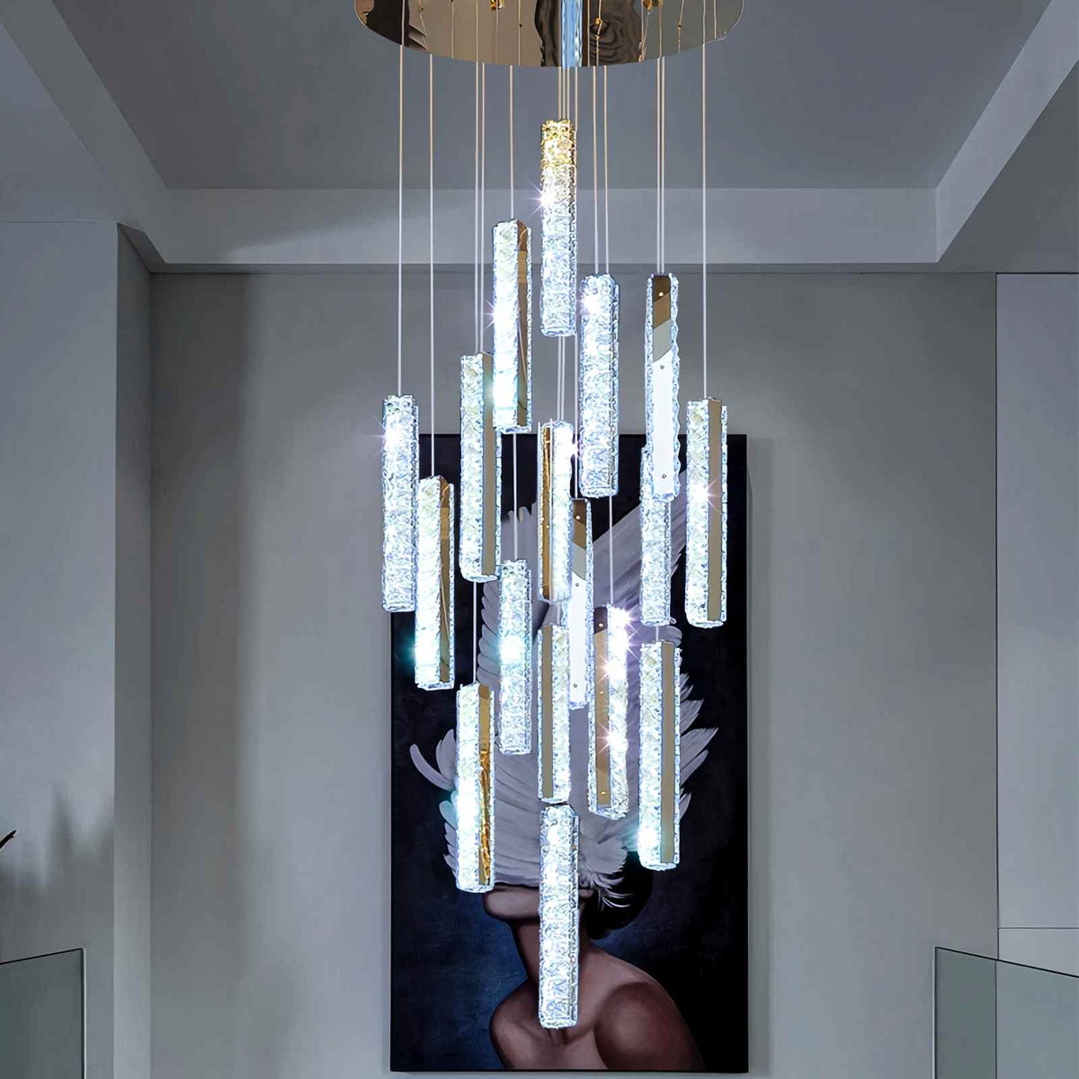 Nordic Crystal LED Chandelier – Crystal detail 55