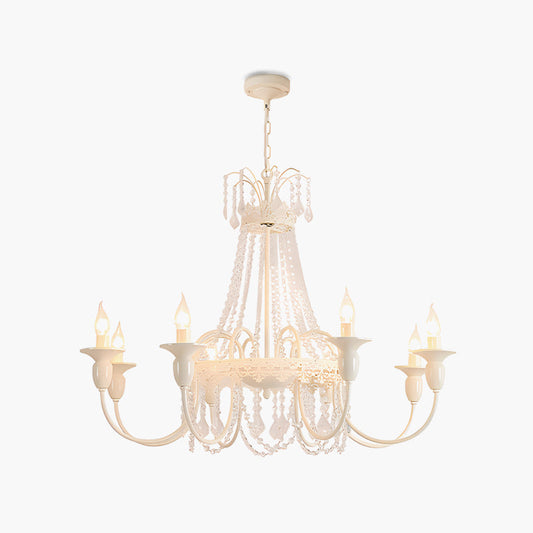 French Candle Crystal Chandelier