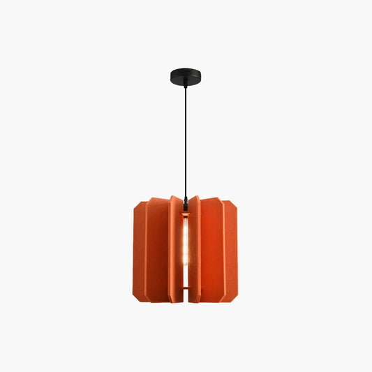Rectangular Piece Acoustic Pendant Light