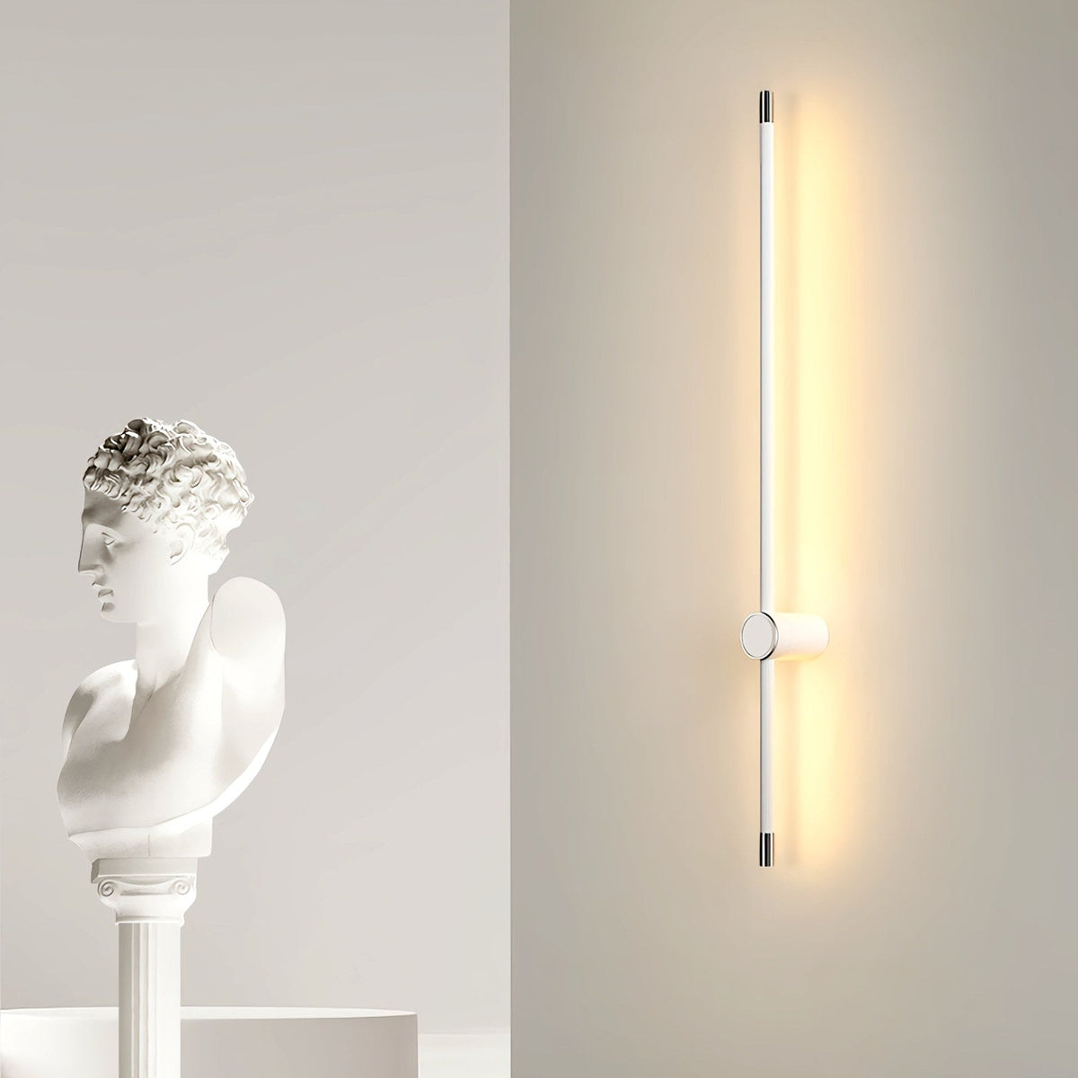 Long Roman Column Wall Lamp for Bedroom – detail 3