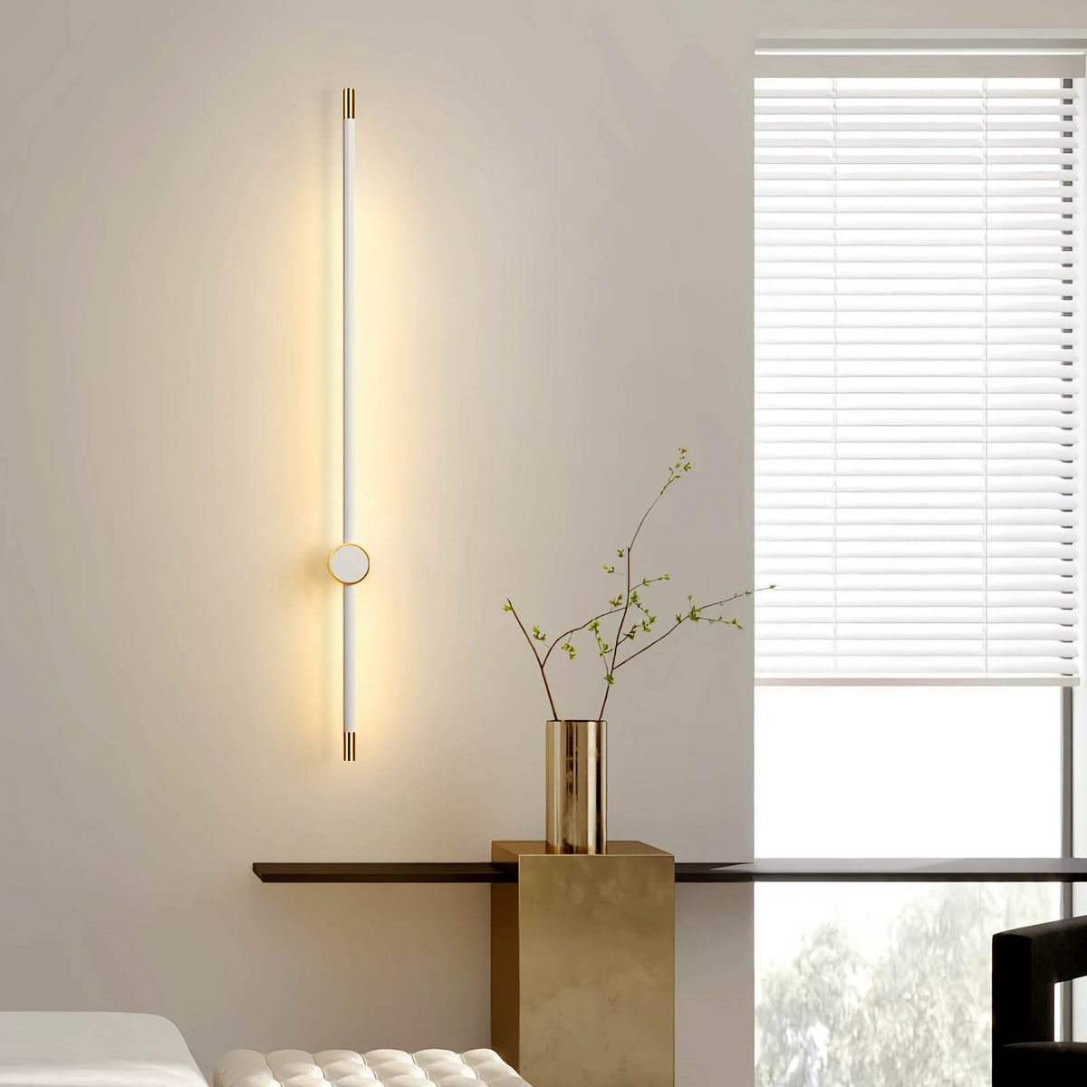 Long Roman Column Wall Lamp for Bedroom – detail 12