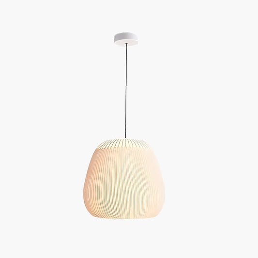 Spanish Designer Vintage Fabric Lantern Pendant Light