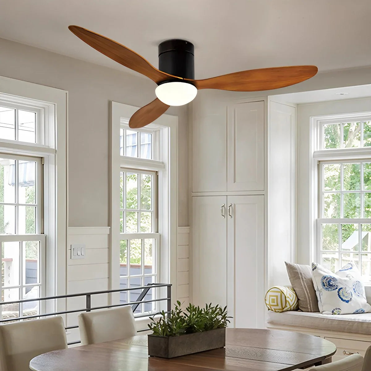 3 Blade Modern Ceiling Fan with Light – detail 10