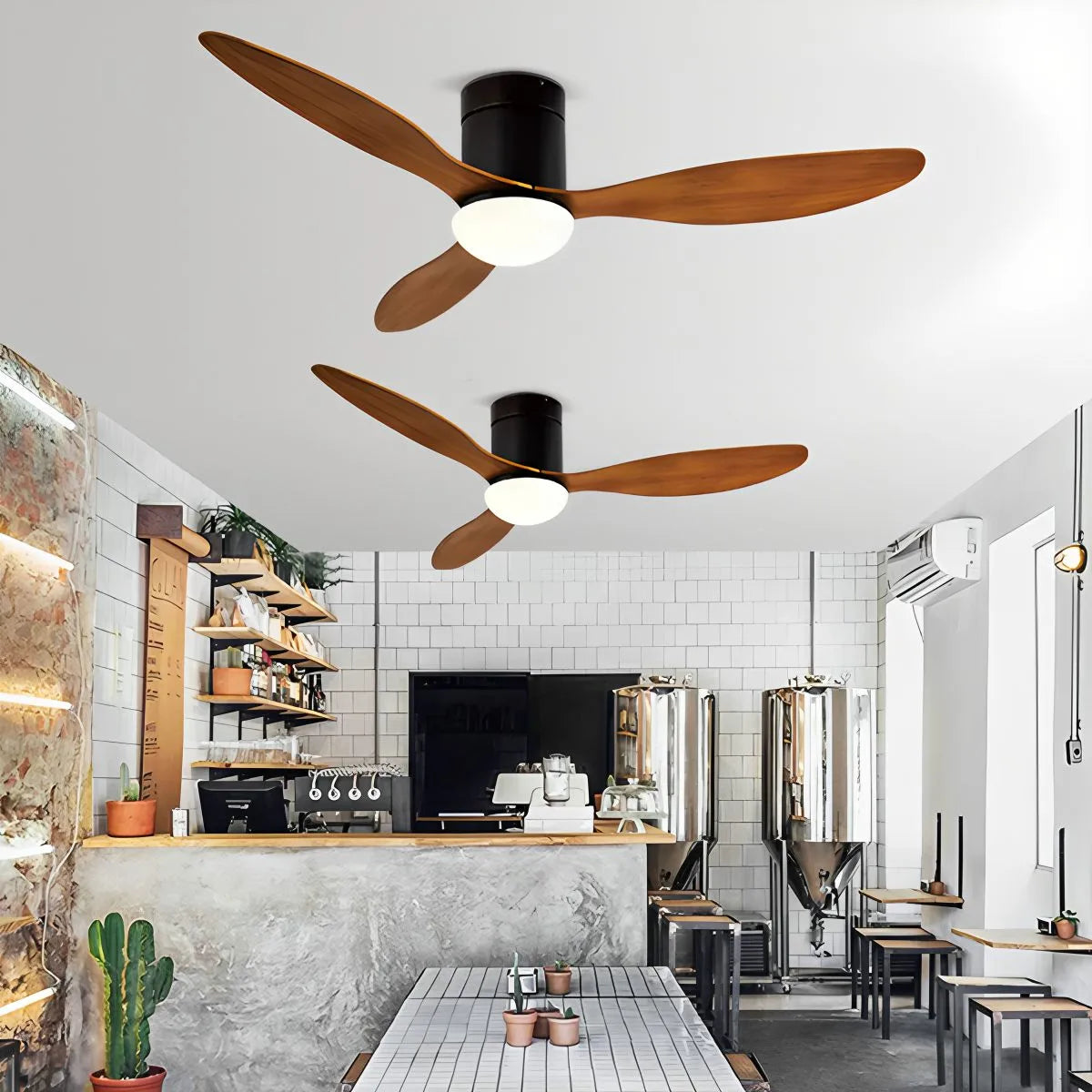 3 Blade Modern Ceiling Fan with Light – detail 11