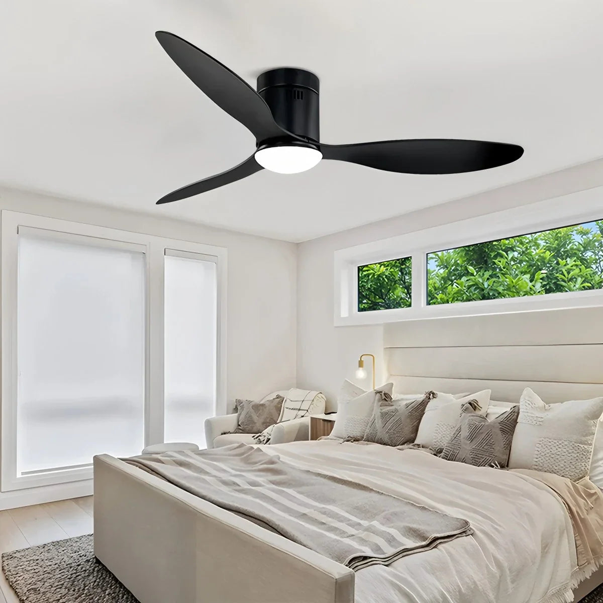 3 Blade Modern Ceiling Fan with Light – detail 34