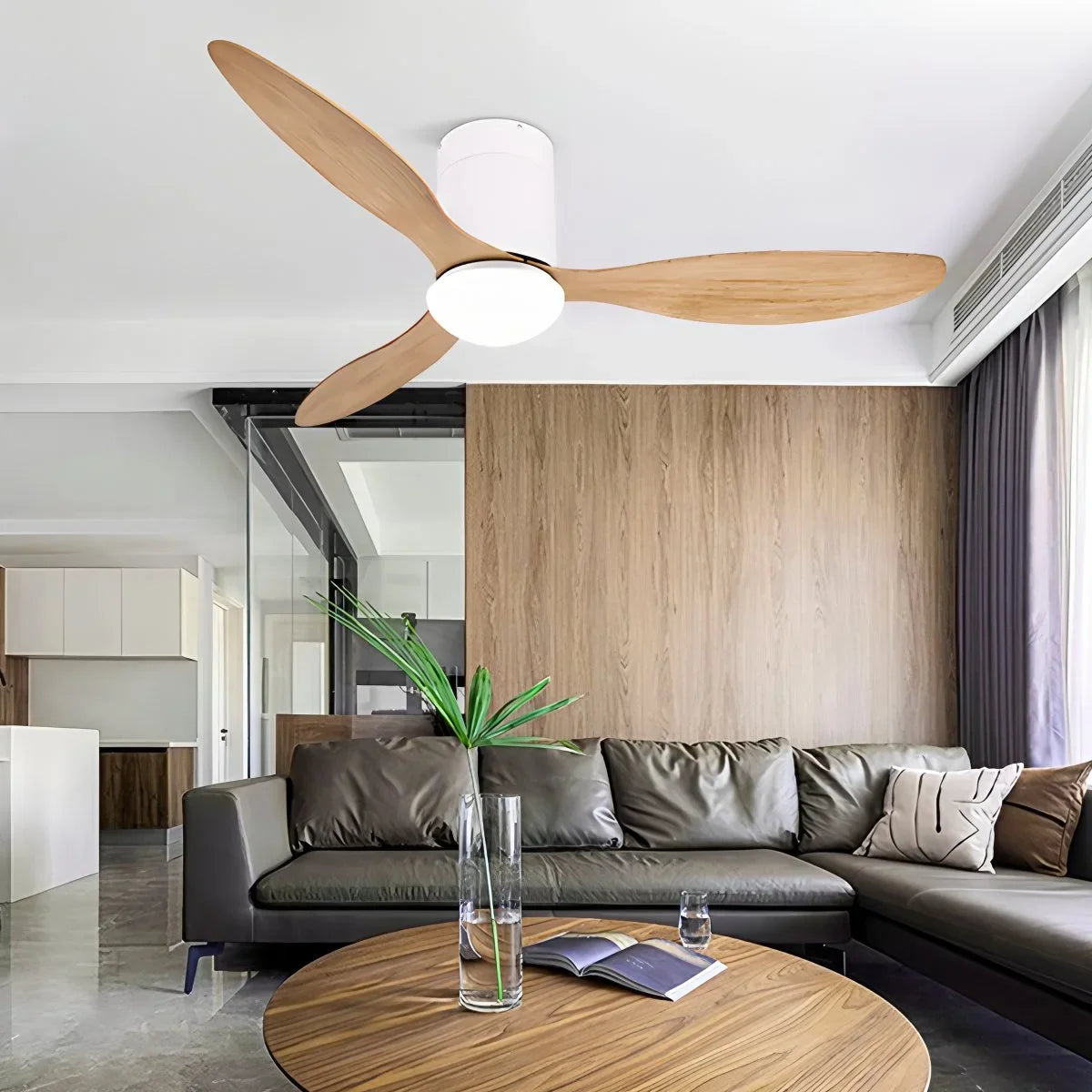 3 Blade Modern Ceiling Fan with Light – detail 19
