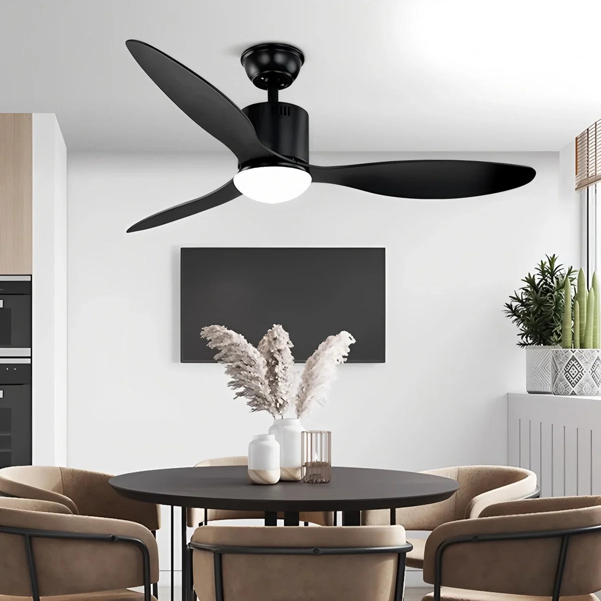 3 Blade Modern Ceiling Fan with Light – detail 30