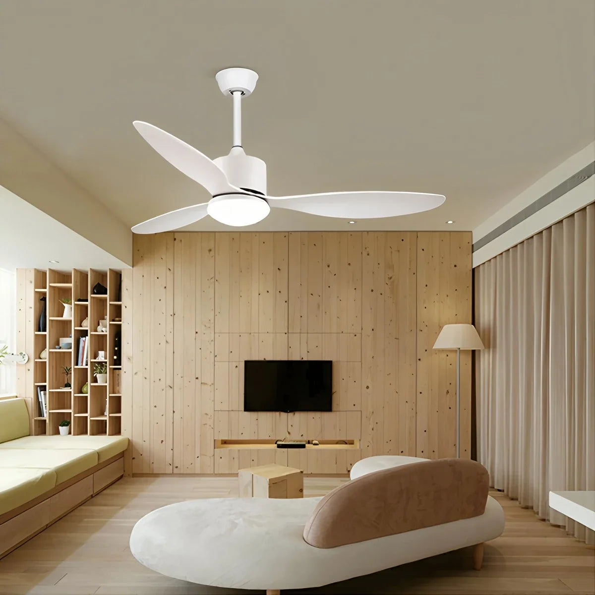 3 Blade Modern Ceiling Fan with Light – detail 23