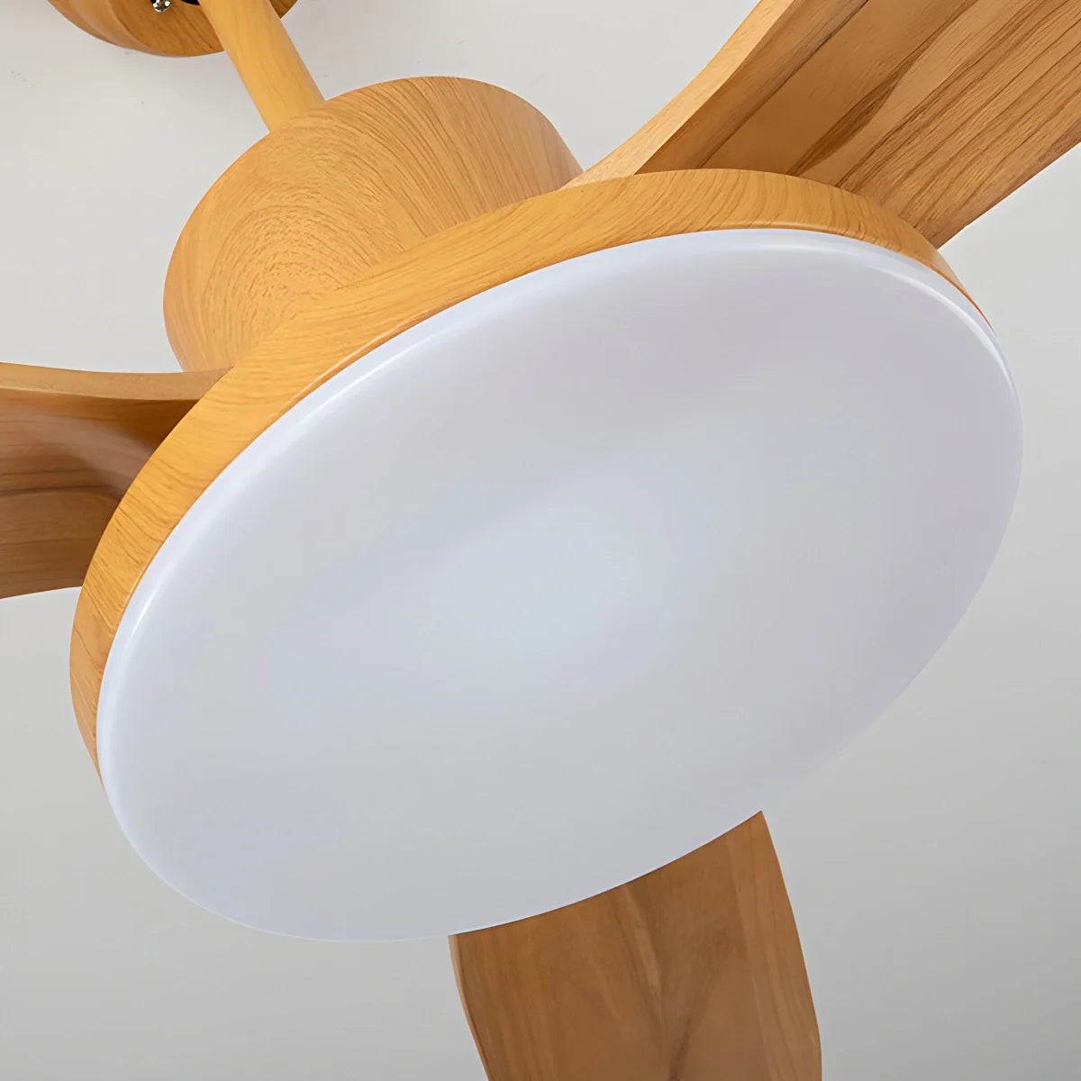 3 Wood Blade Ceiling Fan with Light – Wood detail 21