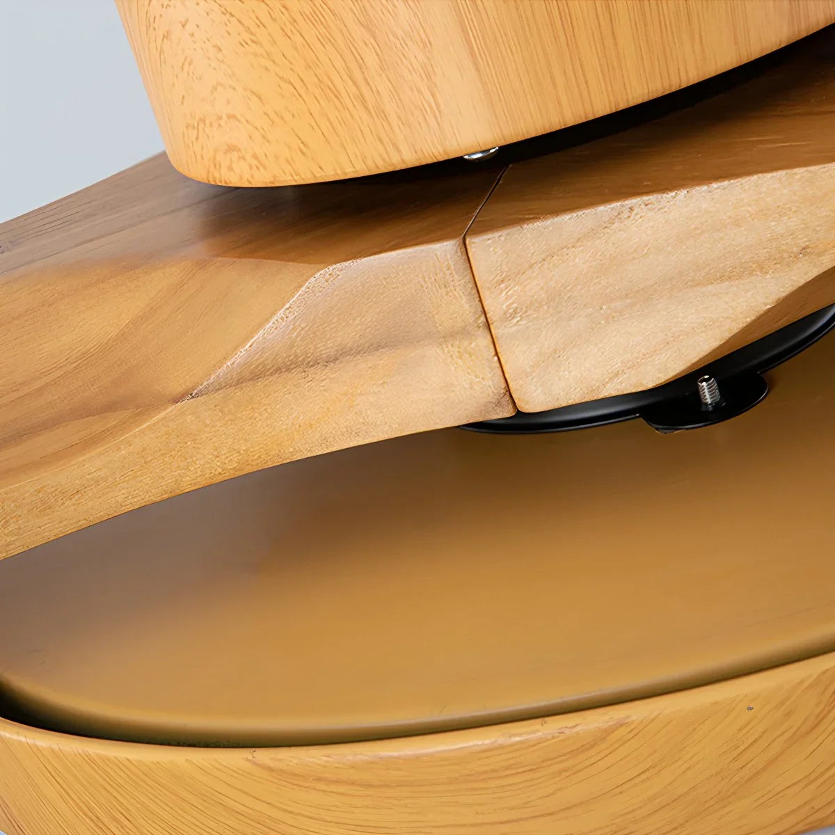 3 Wood Blade Ceiling Fan with Light – Wood detail 22