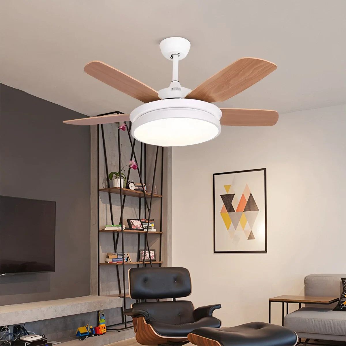 5 Blade Ceiling Fan Light for Living Room – detail 12