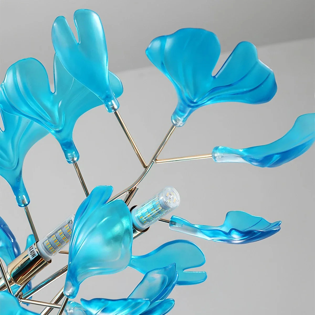 Acrylic Ginkgo Leaf Chandelier for Dining Area – Acrylic detail 20
