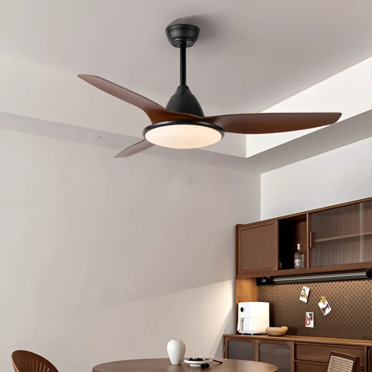 American Retro Ceiling Fan with Light – detail 7