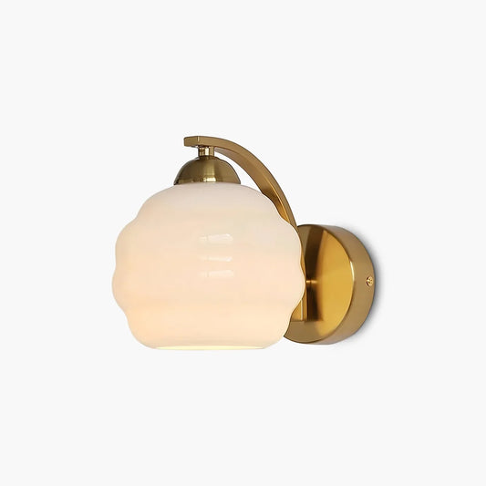 Art Deco Vintage Glass Wall Lamp
