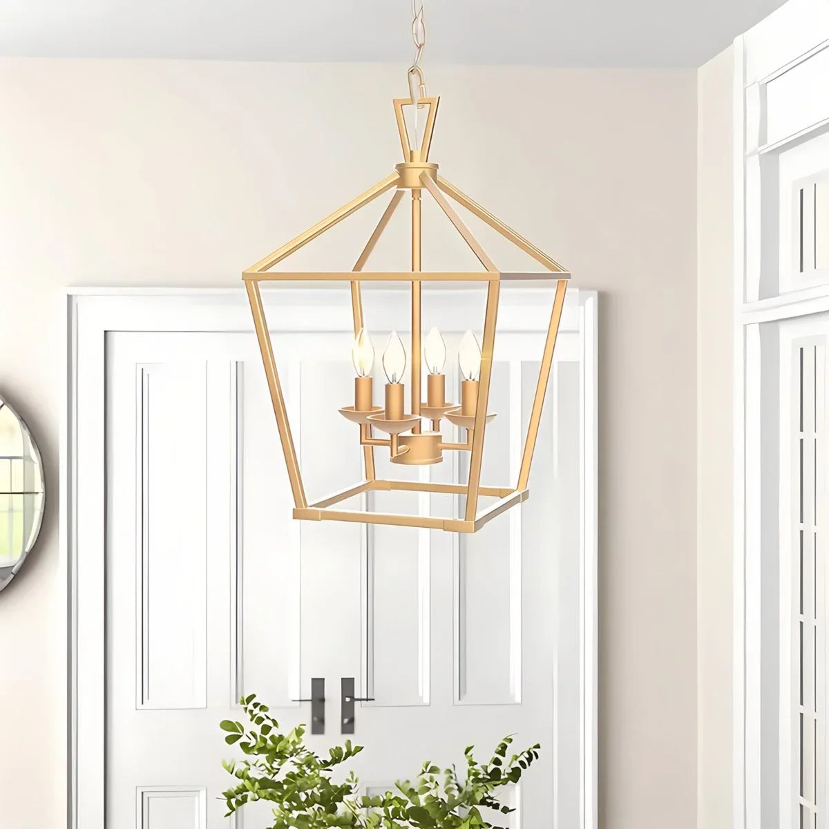 Bird Cage Iron Pendant Lamp for Dining Room – Iron detail 14