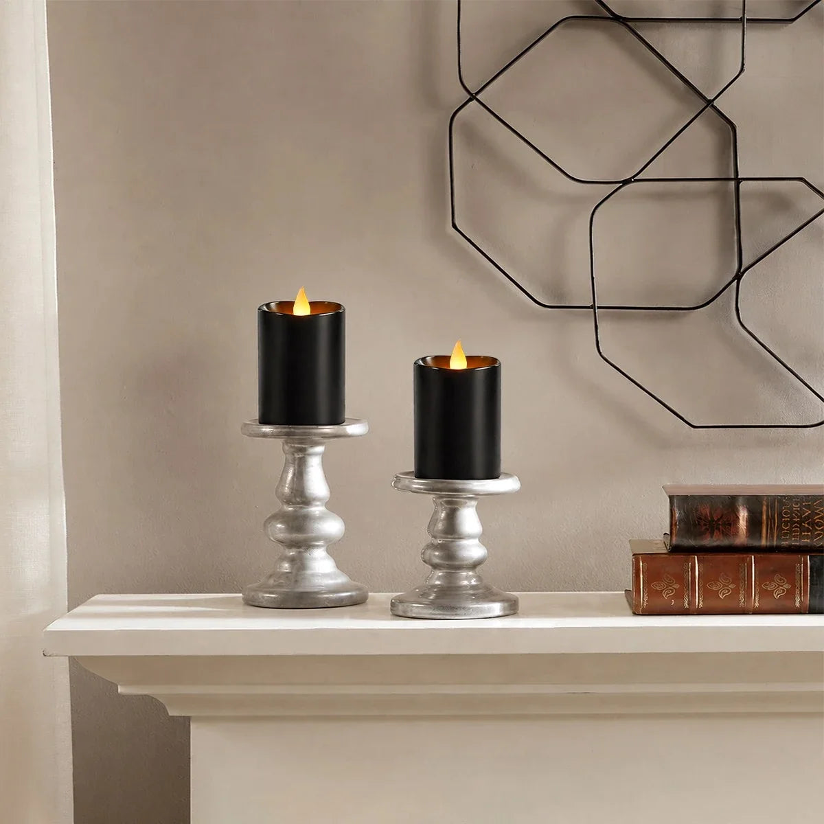 Black Flameless Votive Candles 12 Pack × 36 Flameless Candle – detail 6