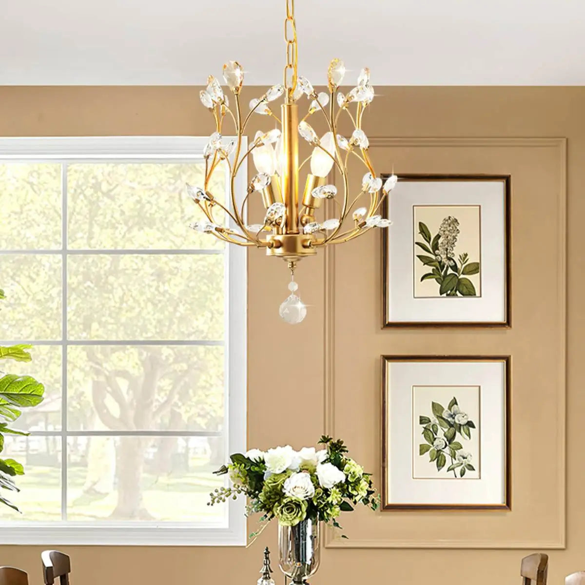 Branch Crystal Chandelier for Living Room – Crystal detail 18