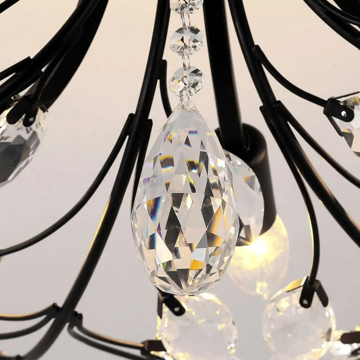 Branch Crystal Chandelier for Living Room – Crystal detail 33