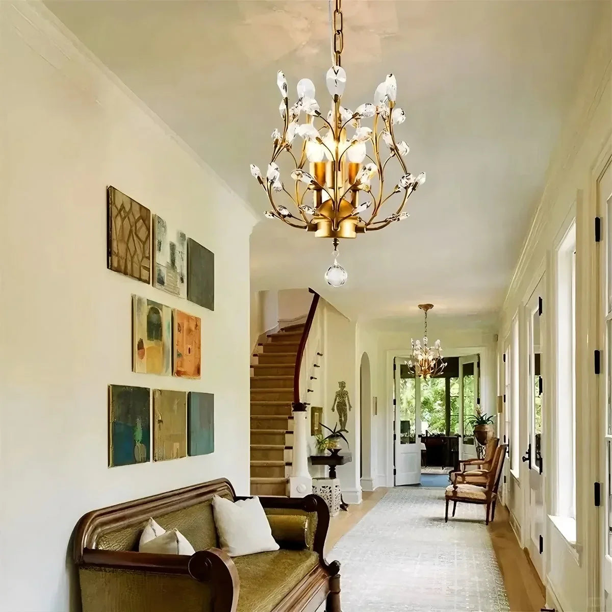 Branch Crystal Chandelier for Living Room – Crystal detail 20