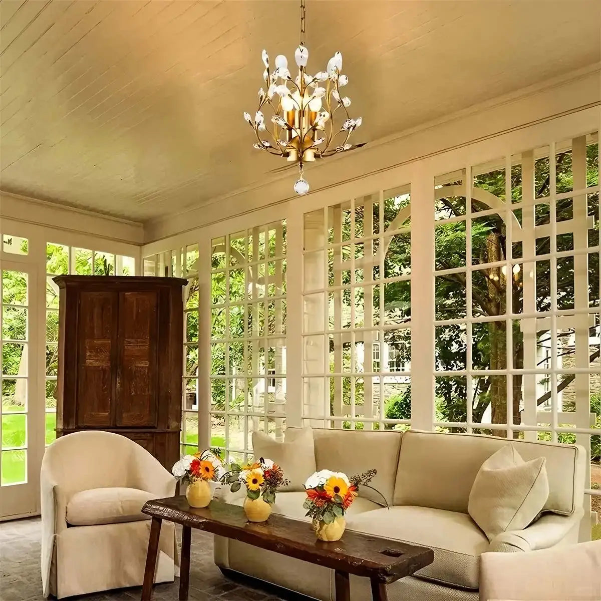 Branch Crystal Chandelier for Living Room – Crystal detail 21