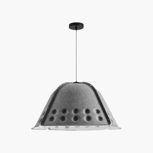 Clock Shaped Pressed Acoustic Pendant Light