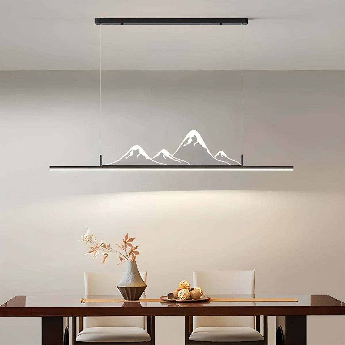 Designer Mountain Shape LED Pendant Light – detail 2