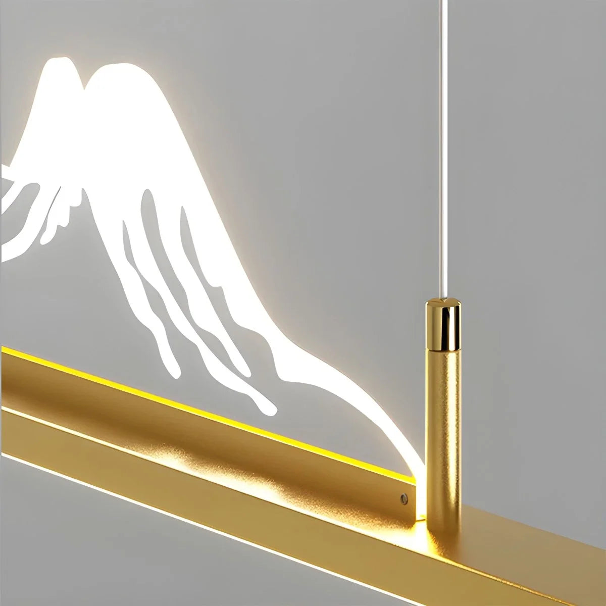 Designer Mountain Shape LED Pendant Light – detail 20