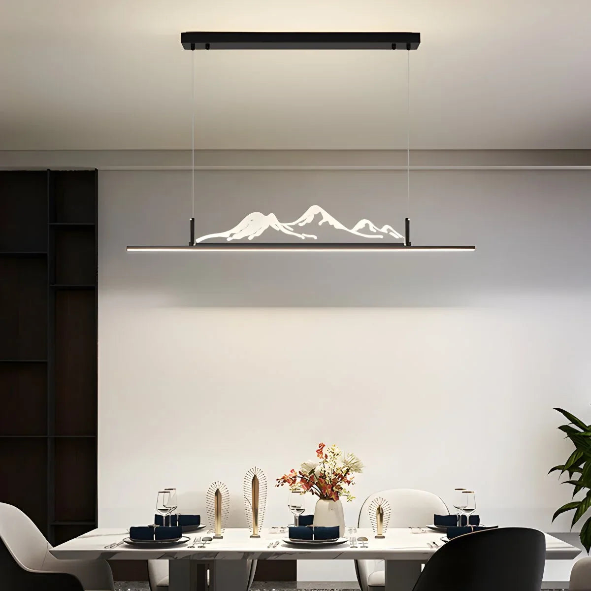 Designer Mountain Shape LED Pendant Light – detail 5