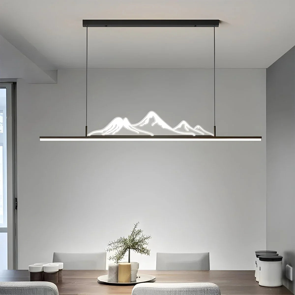 Designer Mountain Shape LED Pendant Light – detail 7
