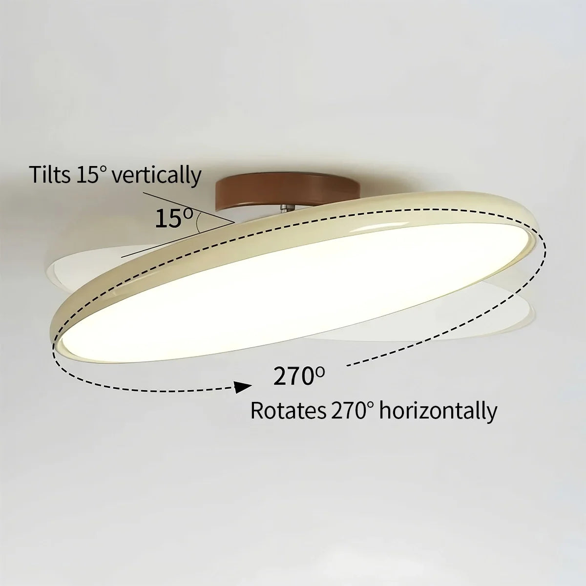 Drift Adjustable Ceiling Lamp for Bedroom – detail 9