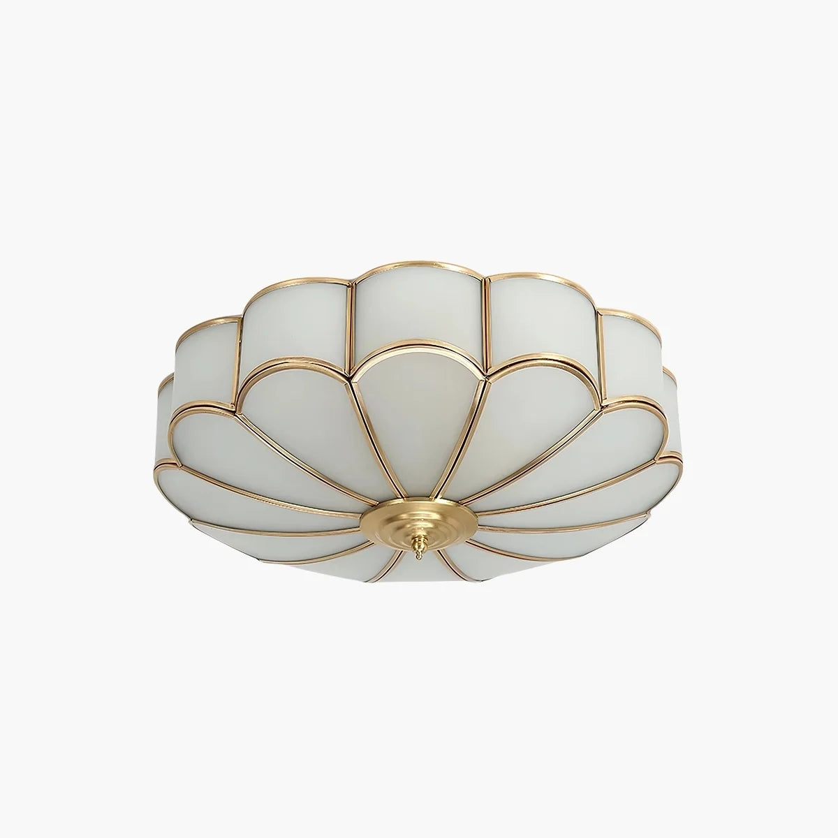 Flower Shape Glass Recessed Ceiling Light