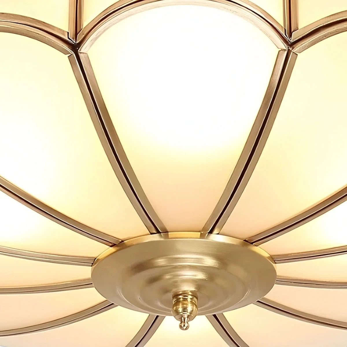 Flower Shape Glass Recessed Ceiling Light – Glass detail 12