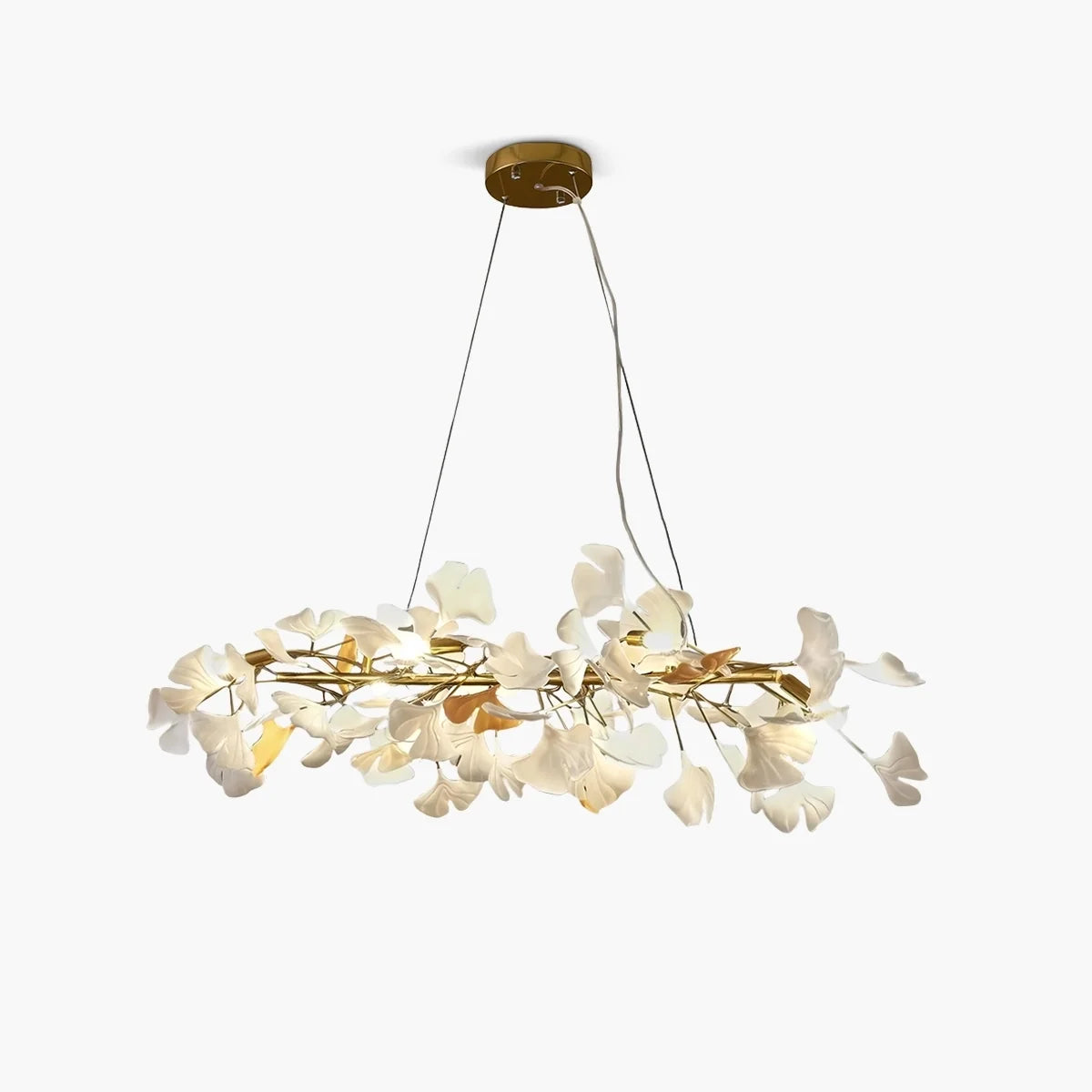 Ginkgo Chandelier M for Dining Table – detail 2