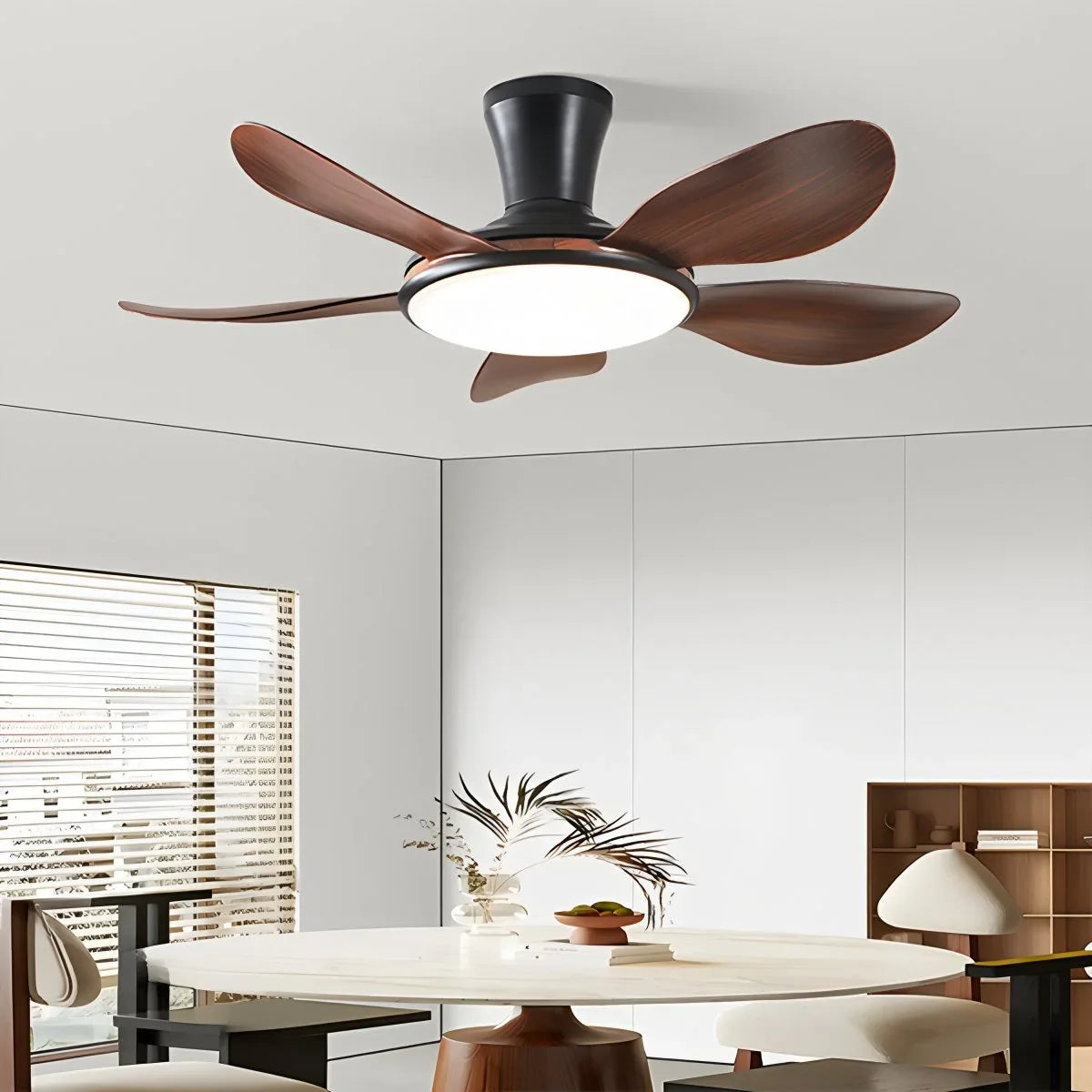 Silent Remote Control LED Ceiling Fan Light – detail 5