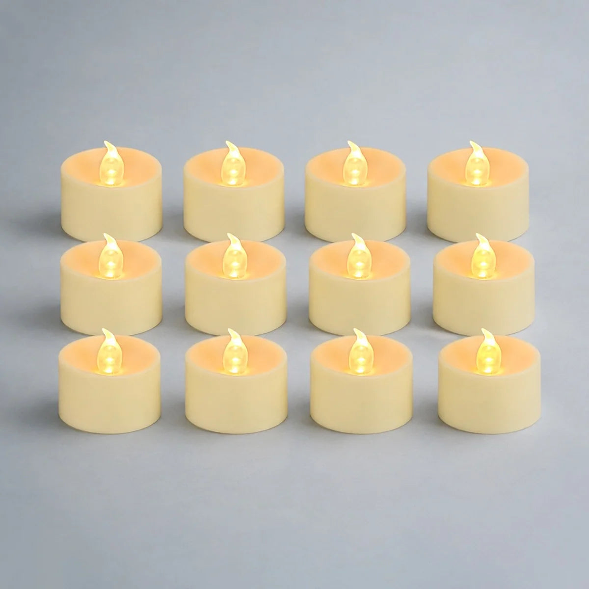 Ivory LED Flameless Candle Tealights 100 Pack × 18 Flameless Candle – detail 7