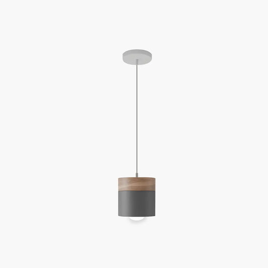Laetus Modern Wood Accent Pendant Light