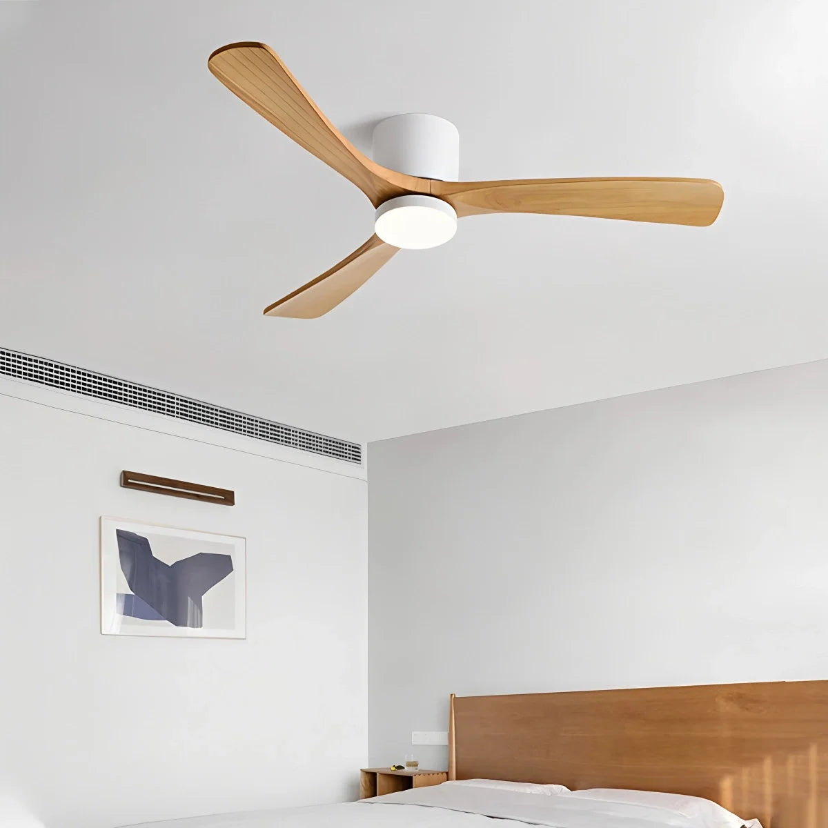 Large Low Profile Ceiling Fan with Light – detail 27