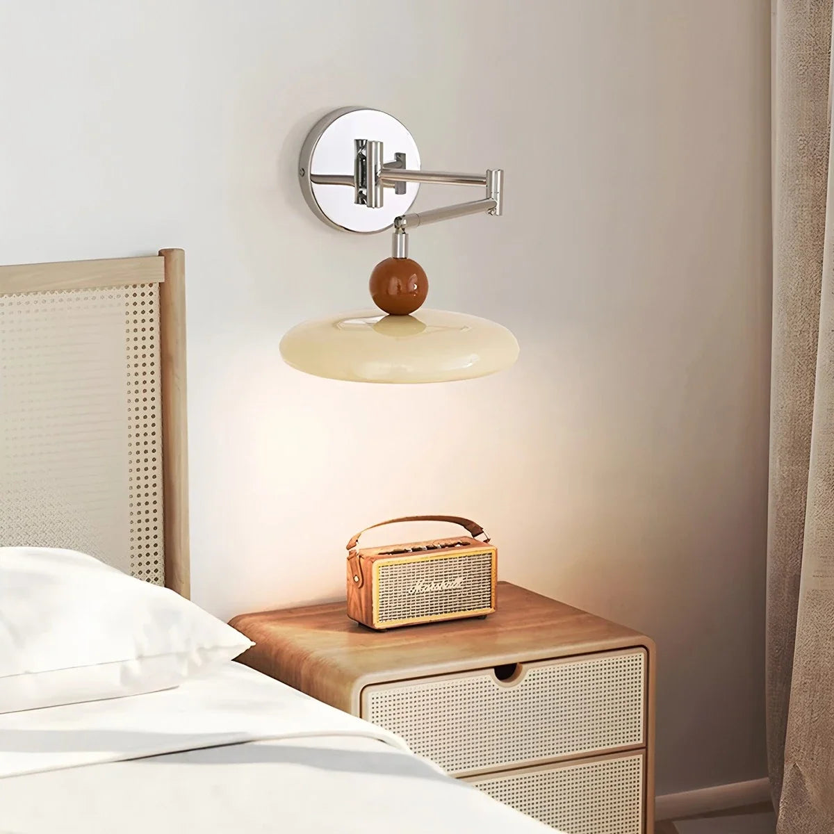 Lola Adjustable Arm Plug-in Wall Lamp – detail 5