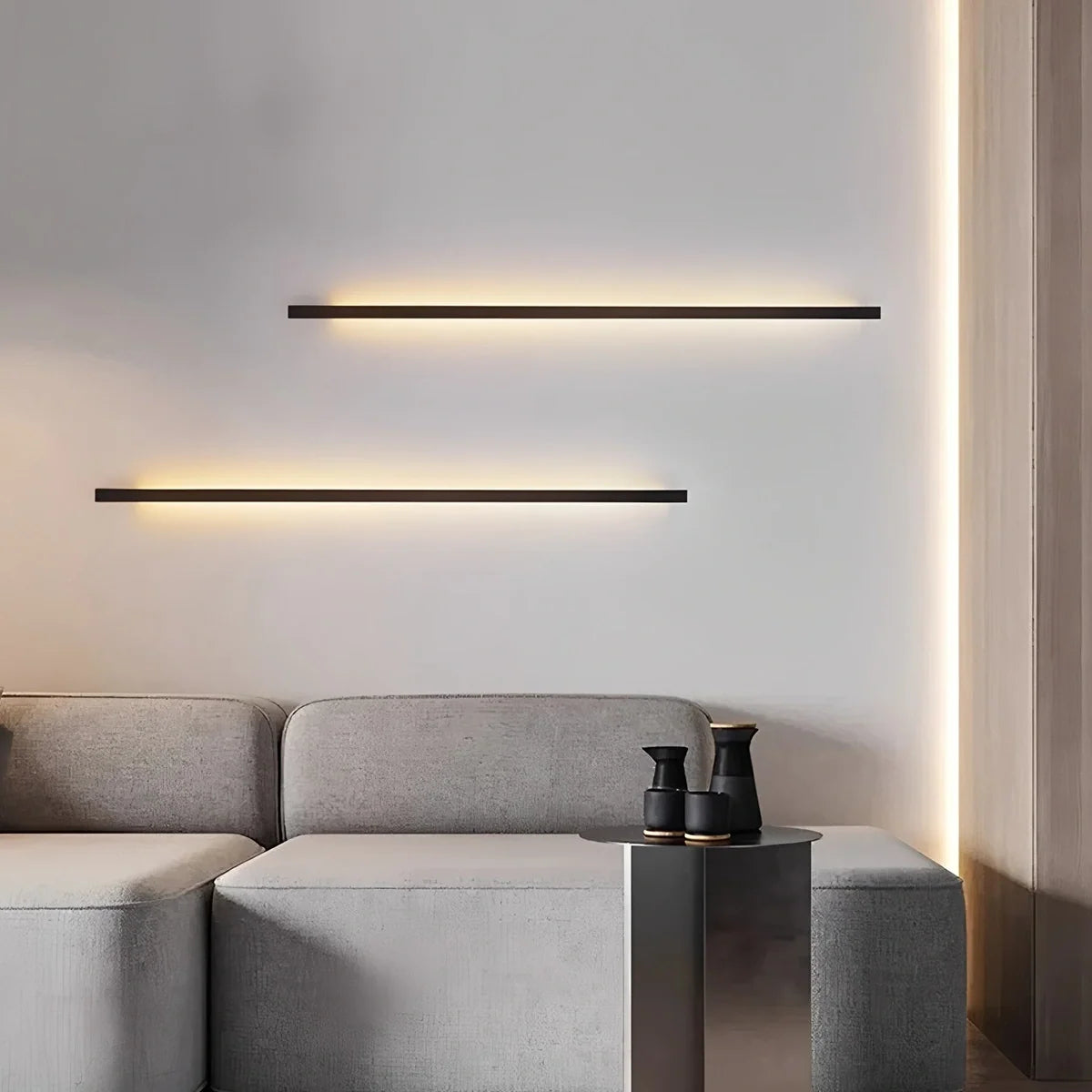 Long Linear Stairwell Wall Sconce – detail 13