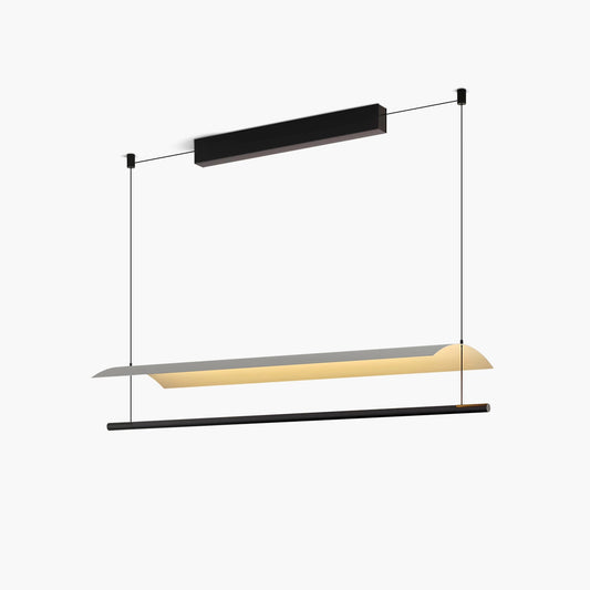 Minimalist Tile Shape Dining Room Pendant Light