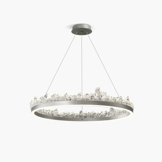 Modern Light Iceberg Chandelier